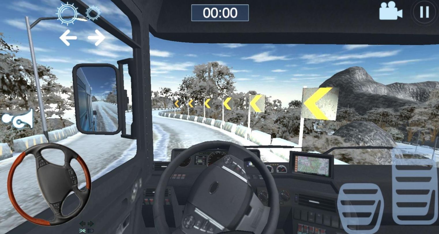 卡车模拟器雪山安卓版
