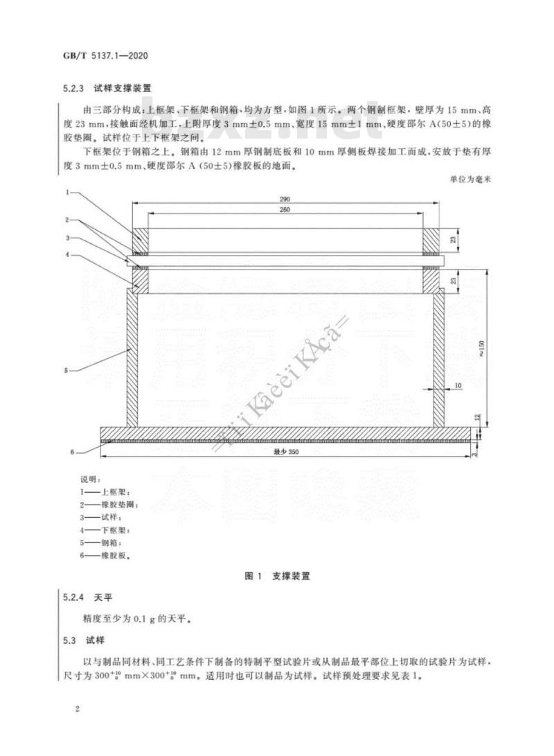 GB/T 5137.1-2020 汽车安全玻璃试验方法第1部分:力学性能试验