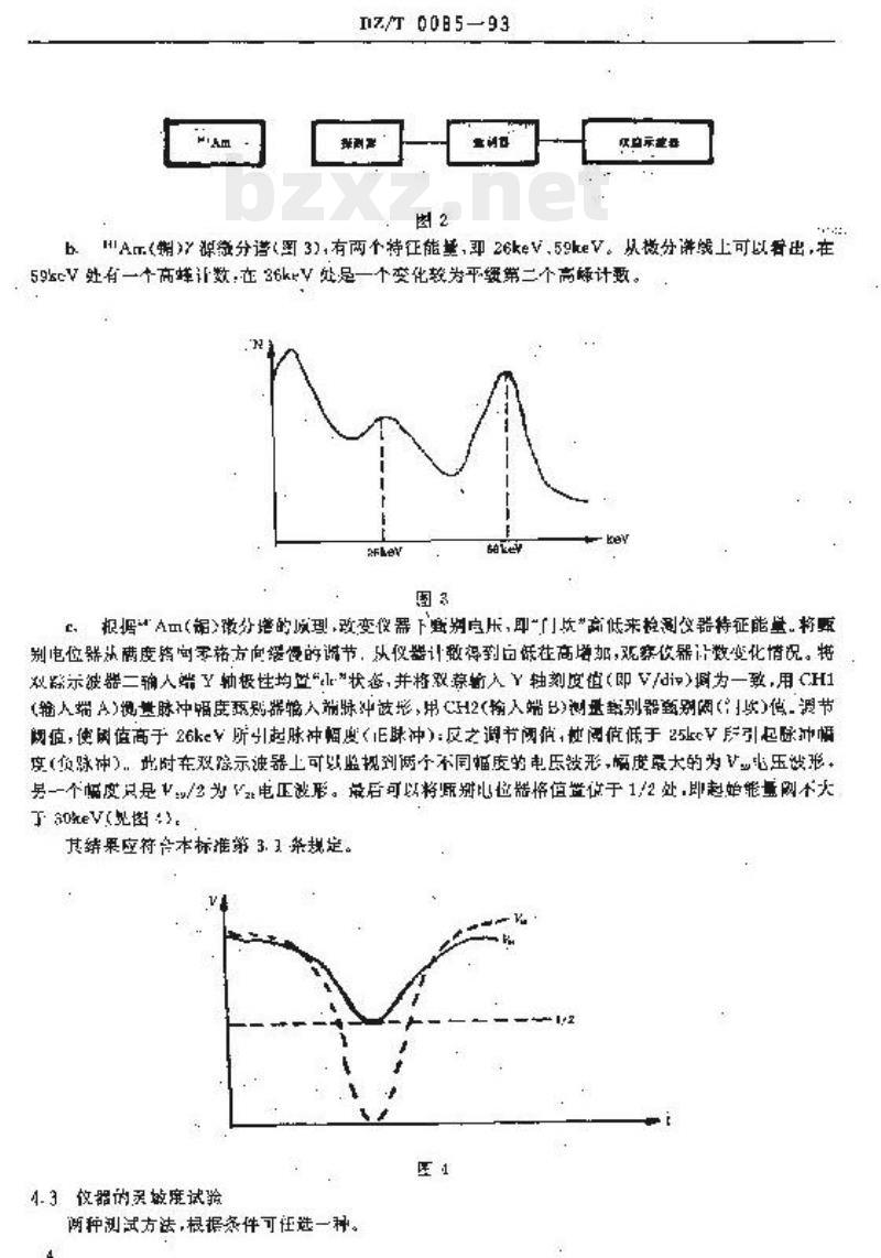 DZ/T 0085-1993 数字 γ 辐射仪通用技术条件 DZ/T 0085-1993 数字 γ 辐射仪通用技术条件