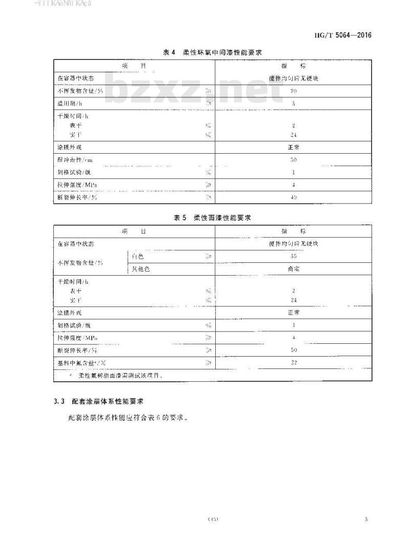 HG∕T 5064-2016 桥梁钢缆用柔性防护涂料 HG∕T 5064-2016 桥梁钢缆用柔性防护涂料