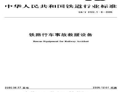 TB/T 3123.5-2005 铁路行车事故救援设备 第5部分:液压扶正机具