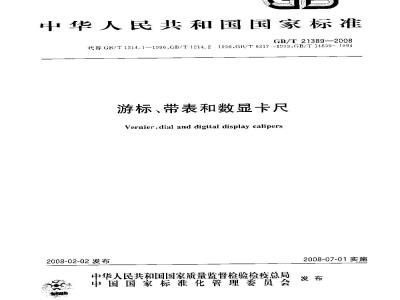 GB/T 21389-2008 游标、带表和数显卡尺