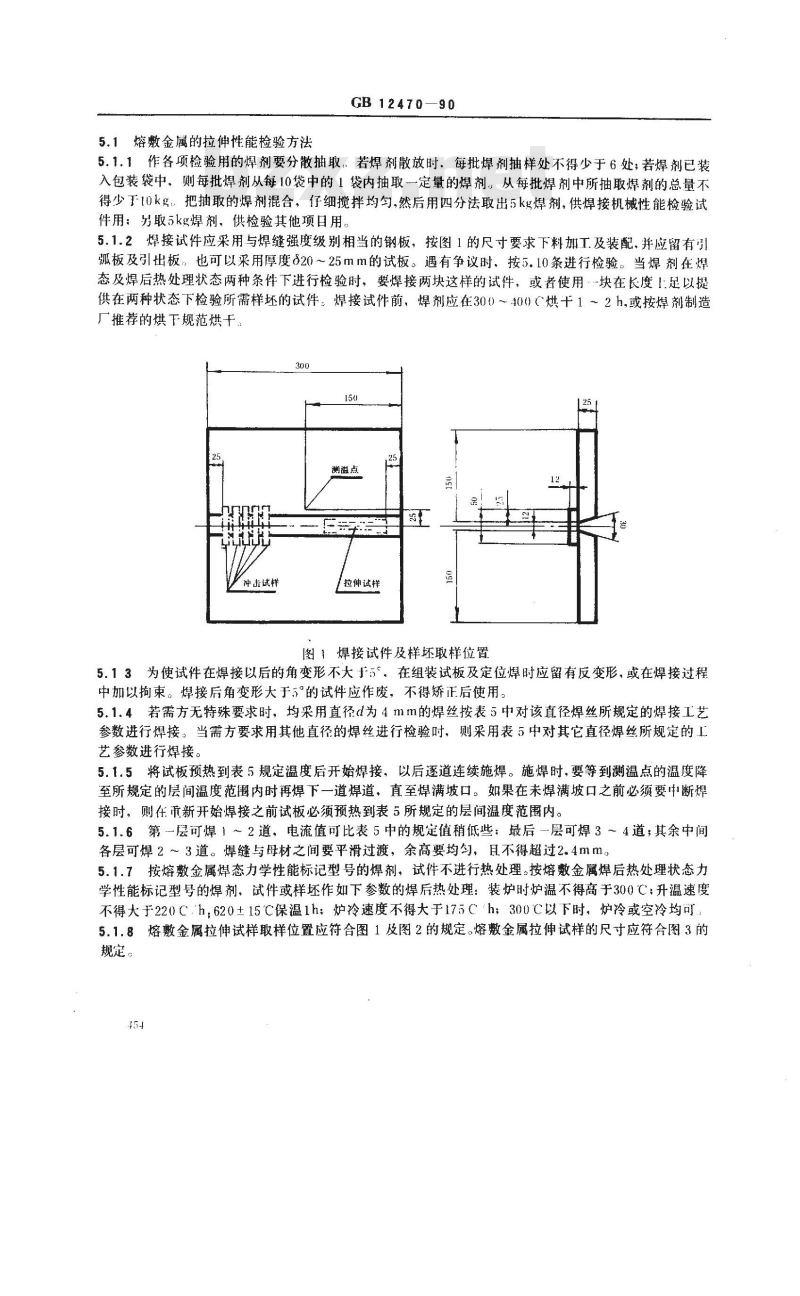 GB/T 12470-1990 低合金钢埋弧焊用焊剂 GB/T 12470-1990 低合金钢埋弧焊用焊剂