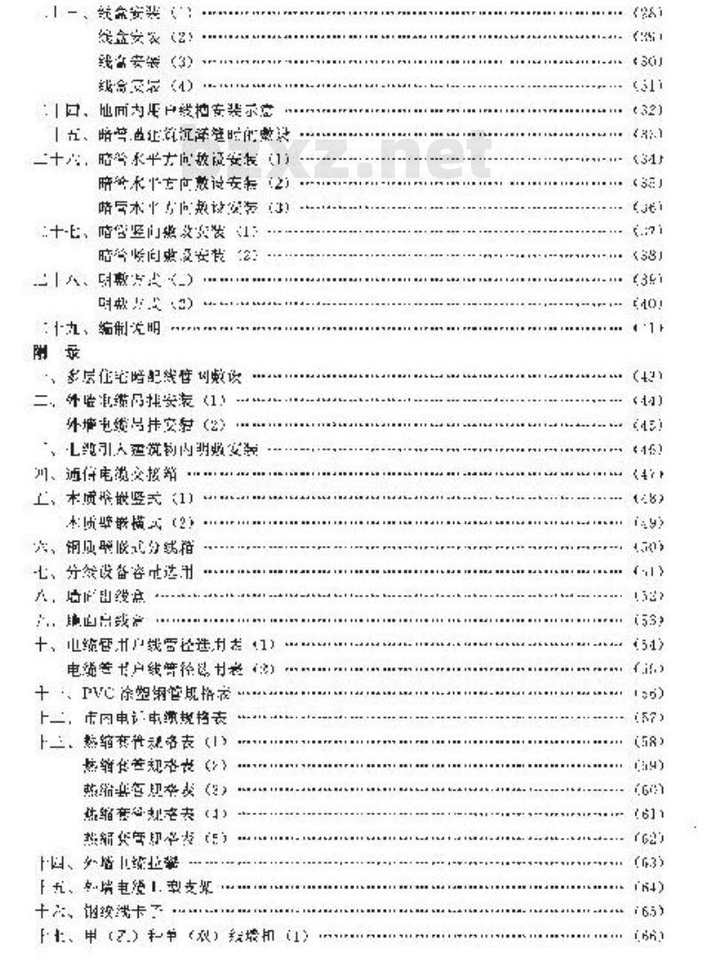 YD 5010-1995 城市居住区建筑电话通信设计安装图集 YD 5010-1995 城市居住区建筑电话通信设计安装图集