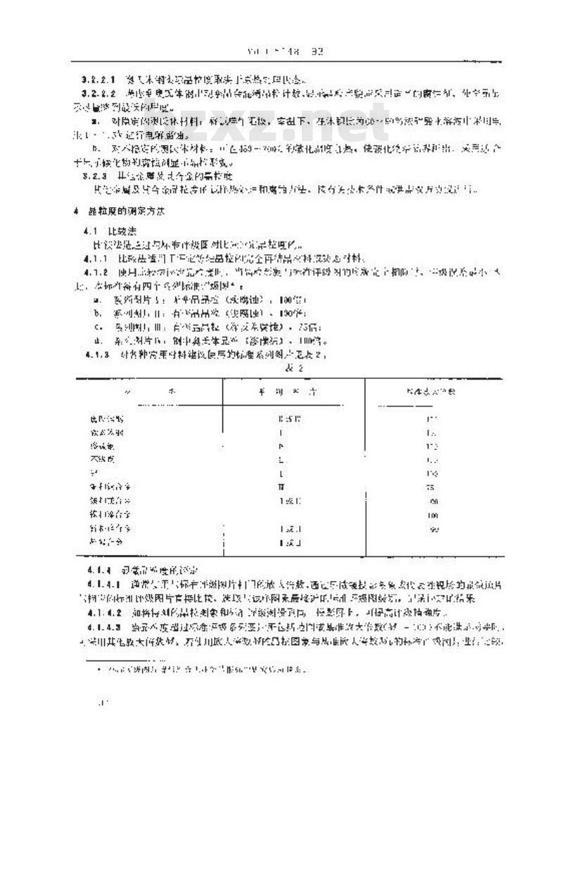 YB/T 5148-1993 金属平均晶粒度测定法 YB/T 5148-1993 金属平均晶粒度测定法