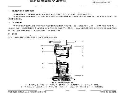 SH/T 0322-1992 润滑脂有害粒子鉴定法