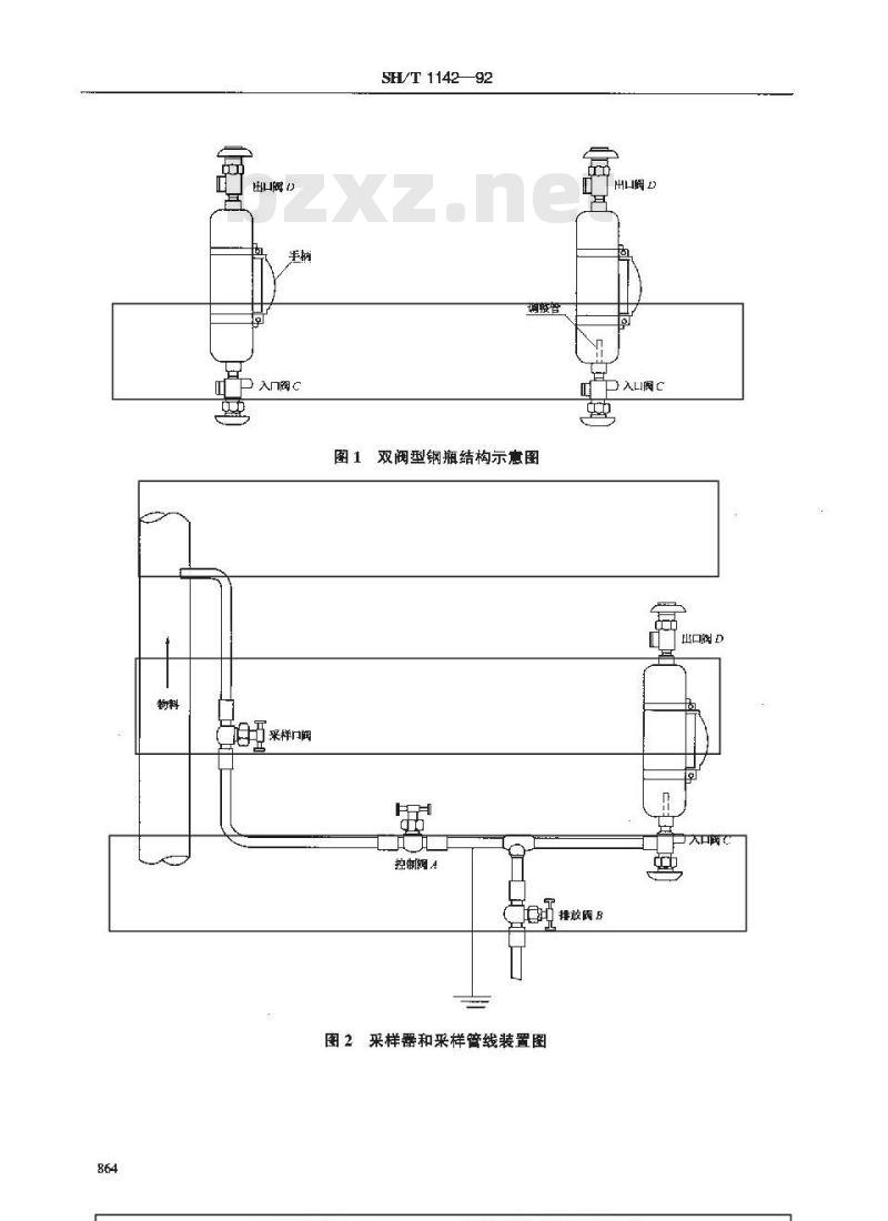 SH/T 1142-1992 工业用裂解碳四 液态采样法