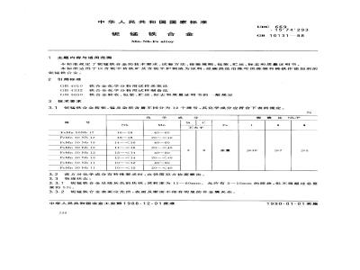 GB/T 10131-1988 铌锰铁合金