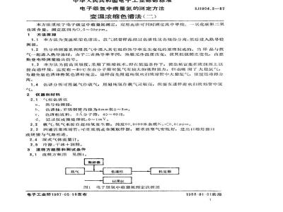 SJ 2804.2-1987 电子级氩中痕量氮测定方法 变温浓缩色谱法(二)