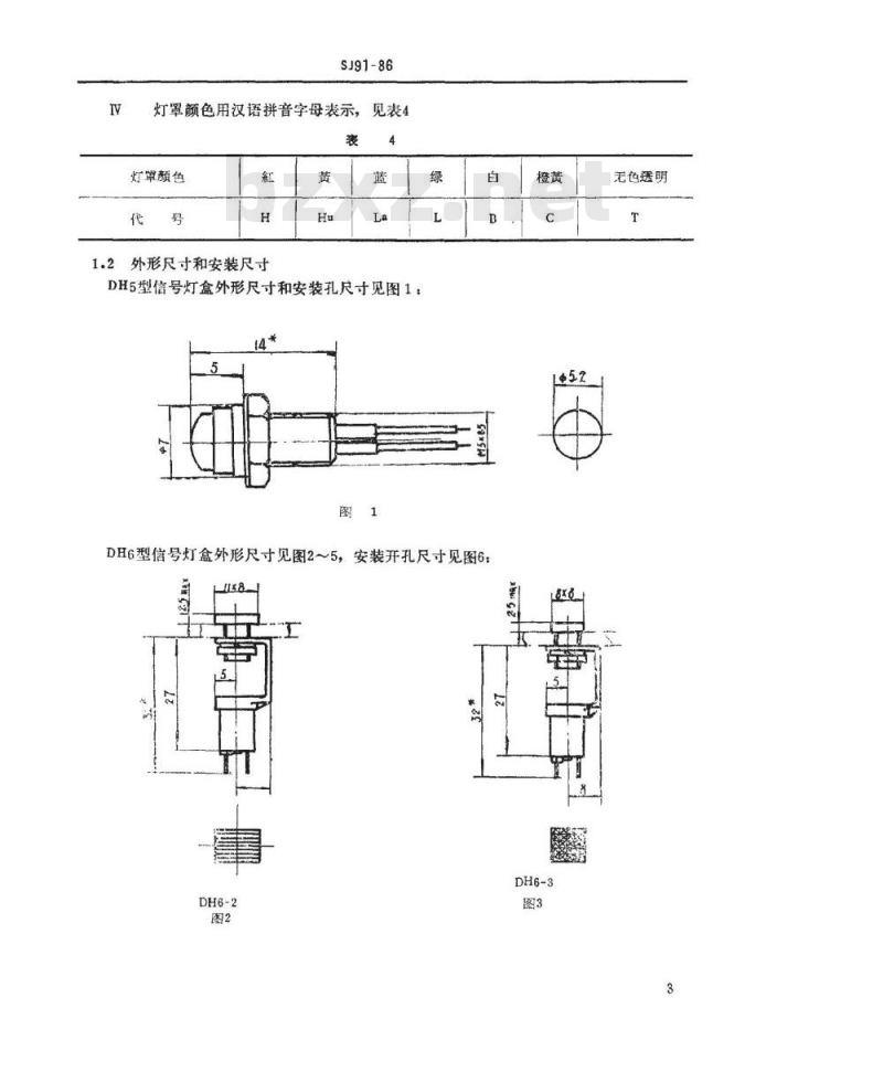 SJ 91-1986 ＤＨ型信号灯盒