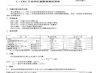 SH/T 0586-1994 L-CKC工业闭式齿轮油换油指标