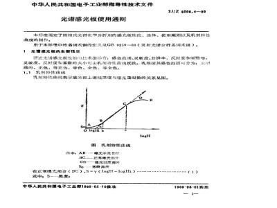 SJ/Z 3206.4-1989 光谱感光板使用通则