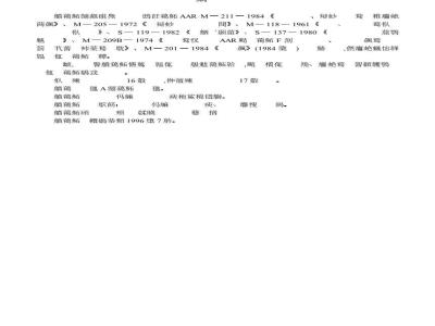 TB/T 2703-1996 回转和固定式联锁车钩、钩尾框技术条件