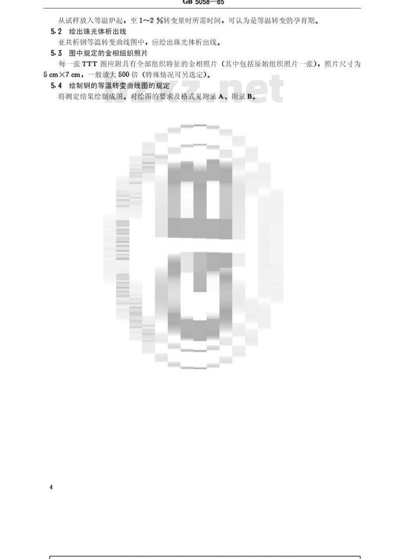GB/T 5058-1985 钢的等温转变曲线图的测定方法 GB/T 5058-1985 钢的等温转变曲线图的测定方法
