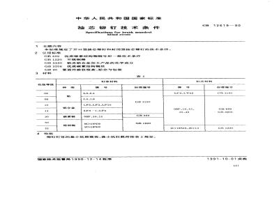 GB/T 12619-1990 抽芯铆钉 技术条件