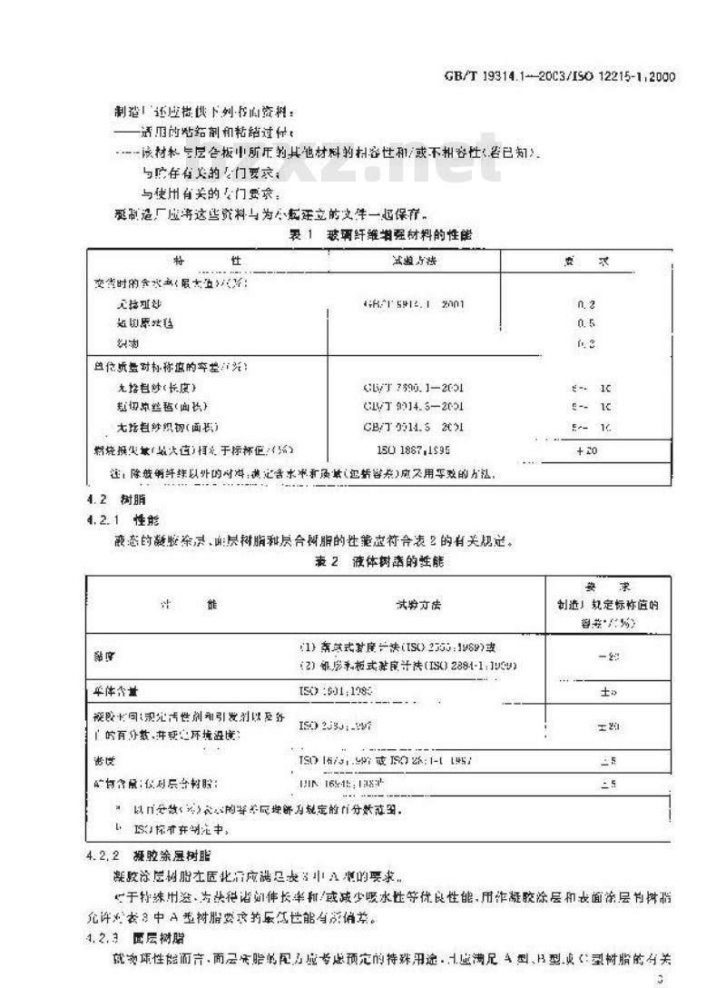 GB/T 19314.1-2003 小艇 艇体结构和构件尺寸 第1部分: 材料: 热固性树脂、玻璃纤维增强塑料、基准层合板 GB/T 19314.1-2003 小艇 艇体结构和构件尺寸 第1部分: 材料: 热固性树脂、玻璃纤维增强塑料、基准层合板