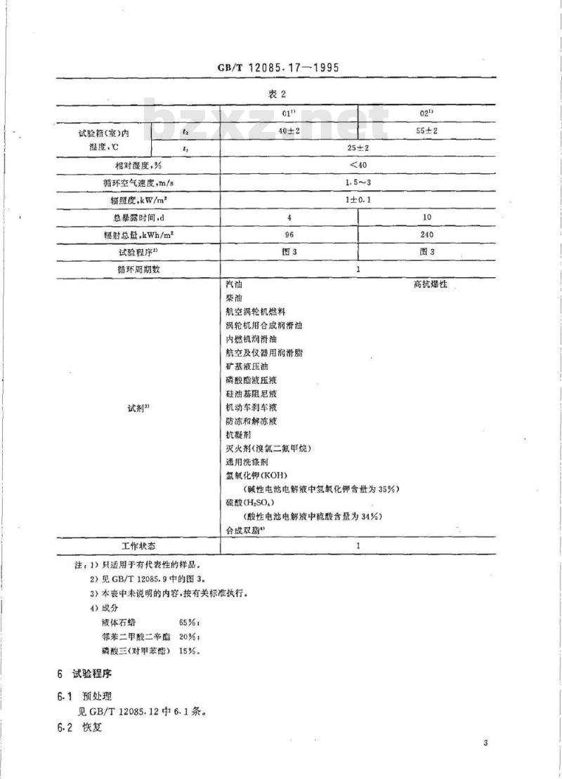 GB/T 12085.17-1995 光学和光学仪器 环境试验方法 污染与太阳辐射综合试验 GB/T 12085.17-1995 光学和光学仪器 环境试验方法 污染与太阳辐射综合试验
