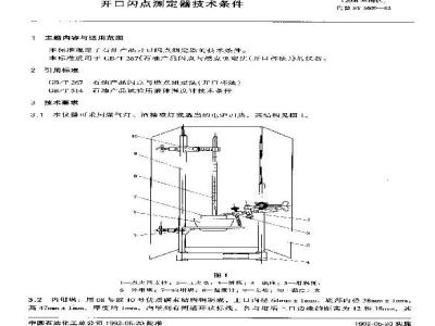 SH/T 0318-1992 开口闪点测定器技术条件