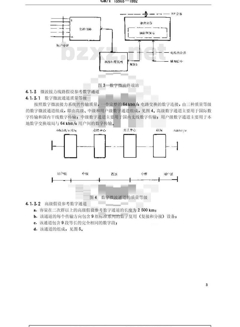 GB/T 13503-1992 数字微波接力通信设备 通用技术条件 GB/T 13503-1992 数字微波接力通信设备 通用技术条件