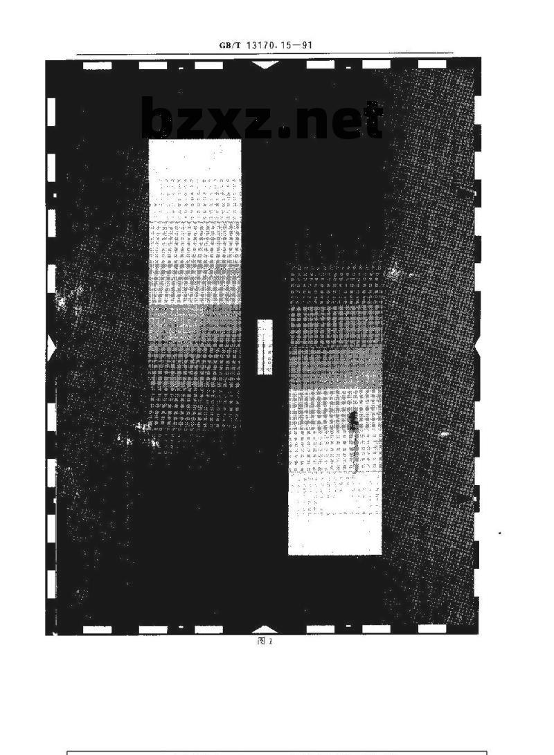 GB/T 13170.15-1991 反射式电视测试图 灰度测试图B型 GB/T 13170.15-1991 反射式电视测试图 灰度测试图B型