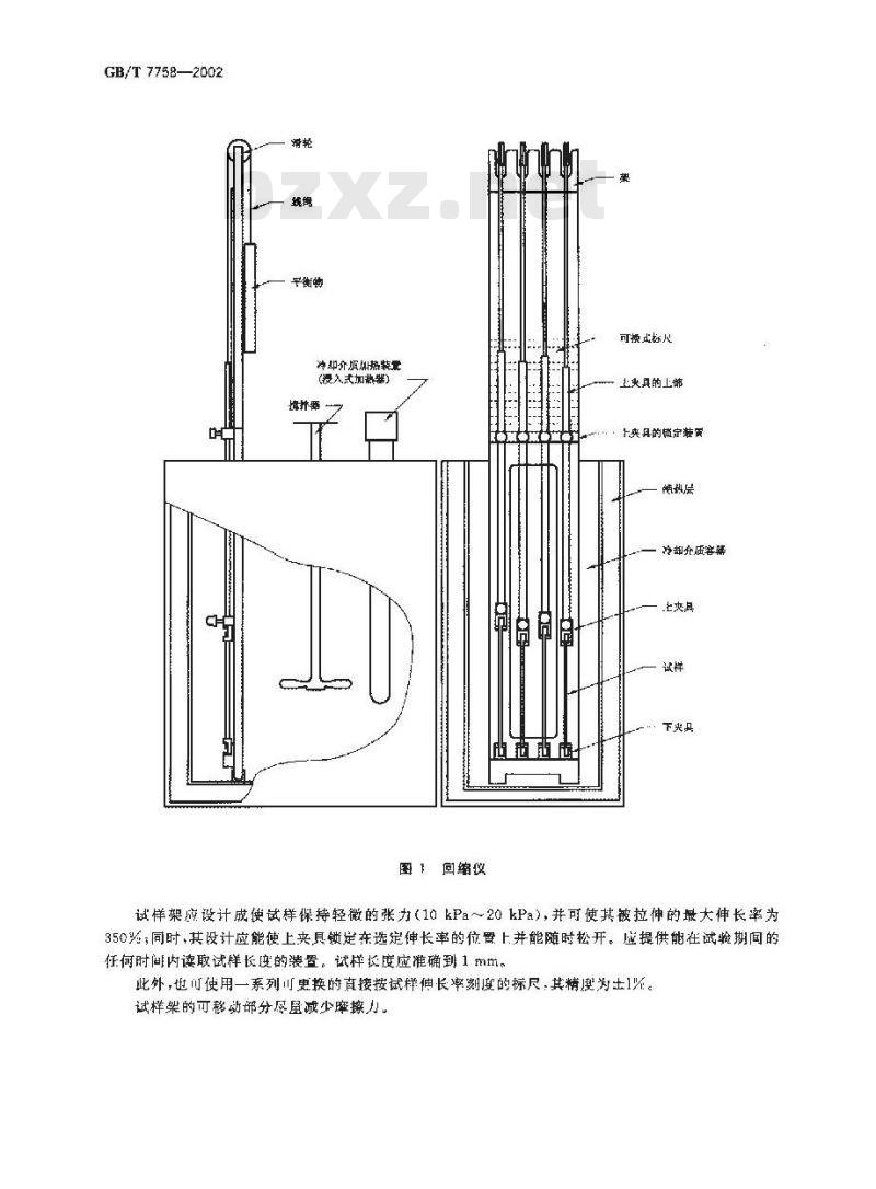 GB/T 7758-2002 硫化橡胶 低温性能的测定温度回缩法(TR试验) GB/T 7758-2002 硫化橡胶 低温性能的测定温度回缩法(TR试验)