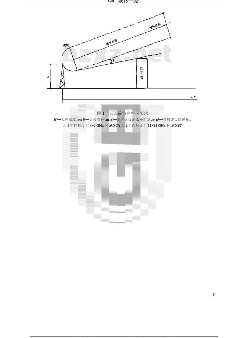 GB 13615-1992 地球站电磁环境保护要求 GB 13615-1992 地球站电磁环境保护要求