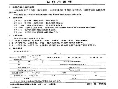 QB/T 1507-1992 日化用香精