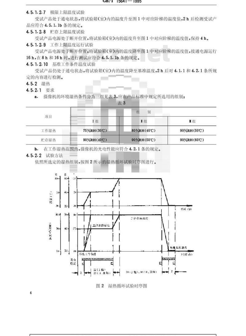 GB/T 15641-1995 近红外电视摄像机总技术条件 GB/T 15641-1995 近红外电视摄像机总技术条件