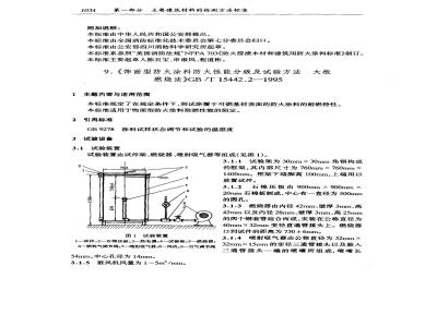 GB/T 15442.2-1995 饰面型防火涂料防火性能分级及试验方法 大板燃料法