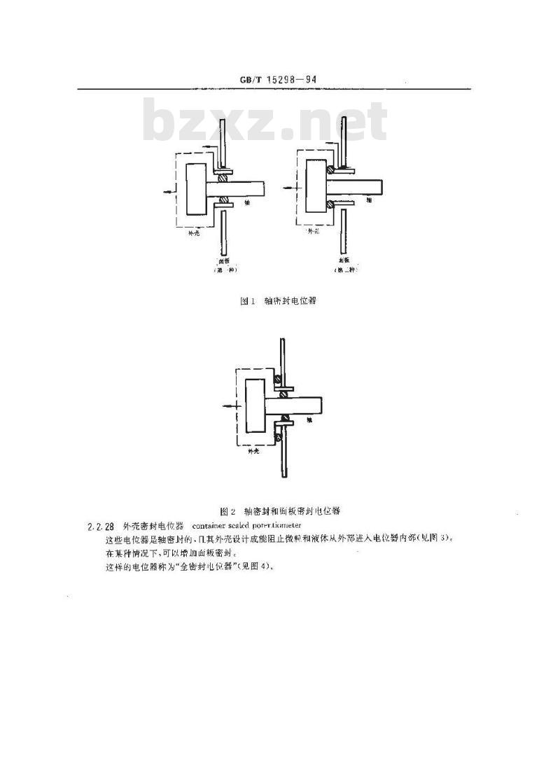GB/T 15298-1994 电子设备用电位器 第一部分:总规范 GB/T 15298-1994 电子设备用电位器 第一部分:总规范