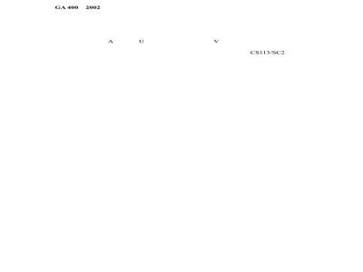 GA 400-2002 Performance requirements and test methods for gas fire extinguishing systems and components