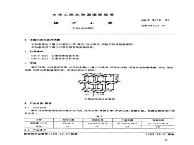 GB/T 3518-1995 鳞片石墨