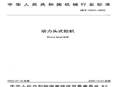 JB/T 10344-2002 动力头式钻机