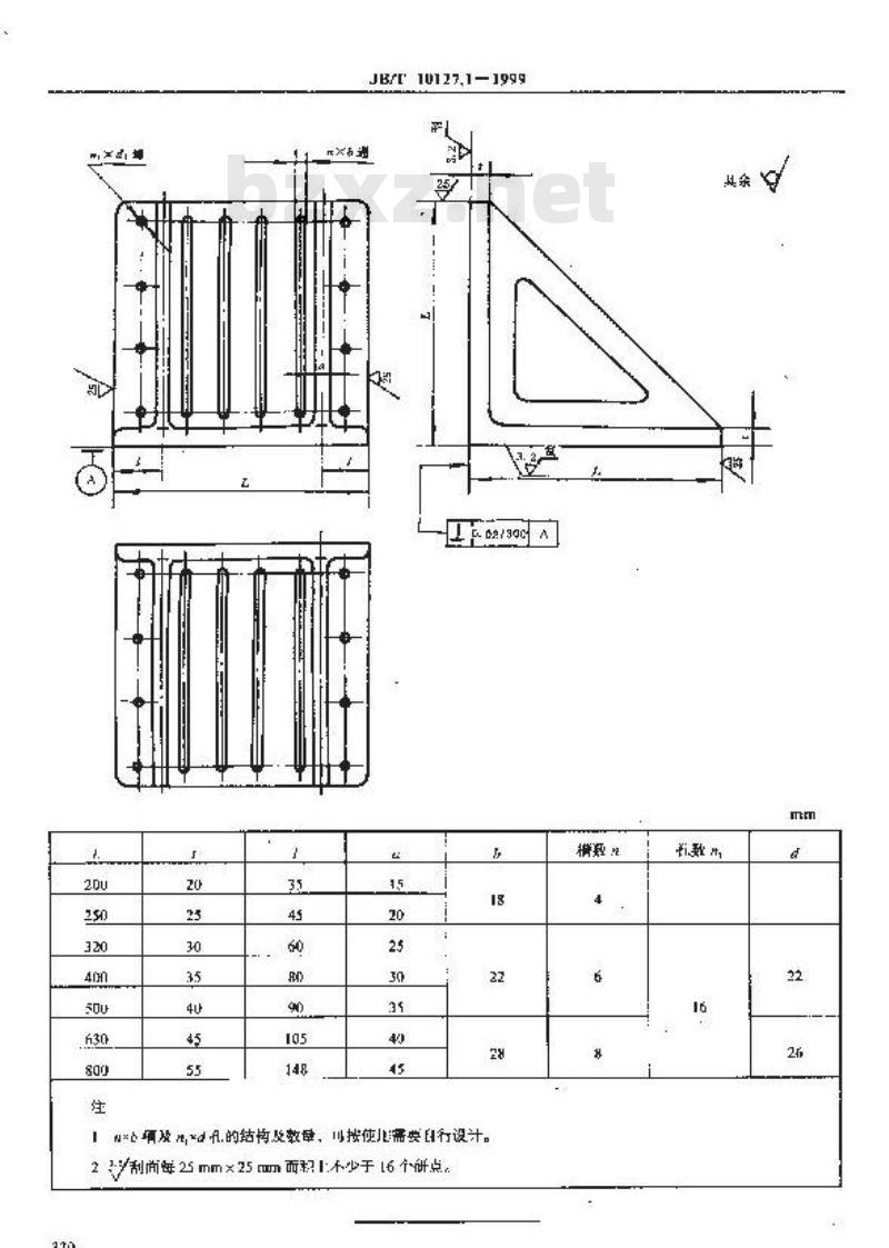 JB/T 10127.1-1999 机床夹具零件及部件 等边角铁 JB/T 10127.1-1999 机床夹具零件及部件 等边角铁