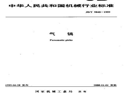 JB/T 9848-1999 气镐