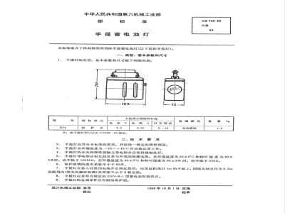 CB 739-68 Portable Battery Light