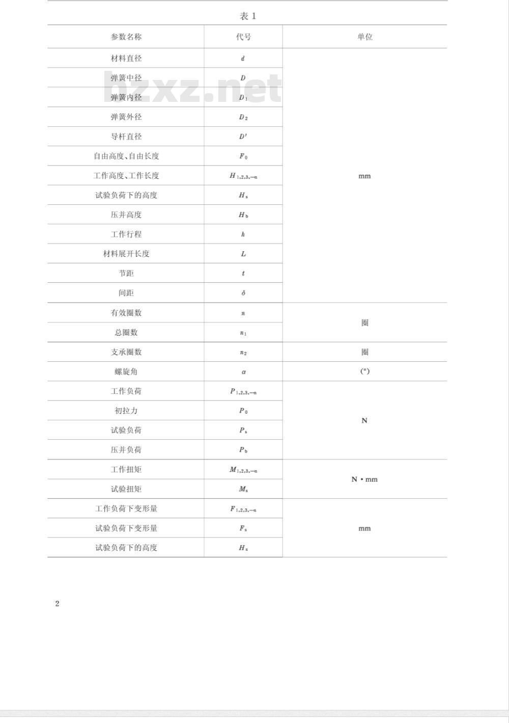 GB/T 1239.6-2009  圆柱螺旋弹簧设计计算