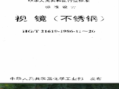 HG/T 21619.17-1986 视镜 ⅡPg10 Dg100装配图