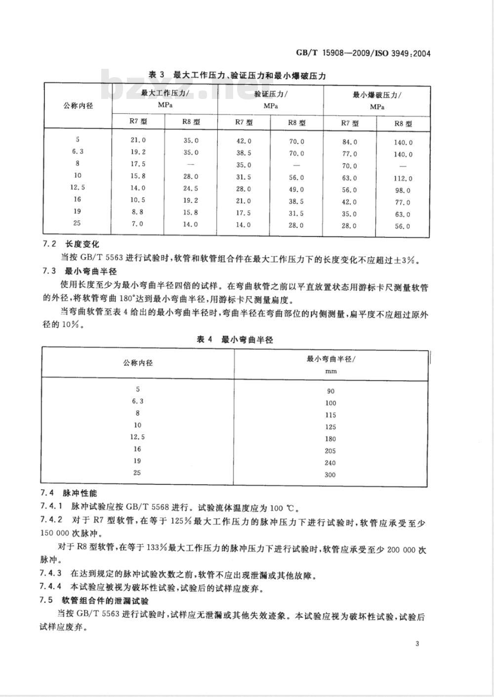 GB/T 15908-2009 塑料软管及软管组合件 液压用织物增强型 规范 GB/T 15908-2009 塑料软管及软管组合件 液压用织物增强型 规范