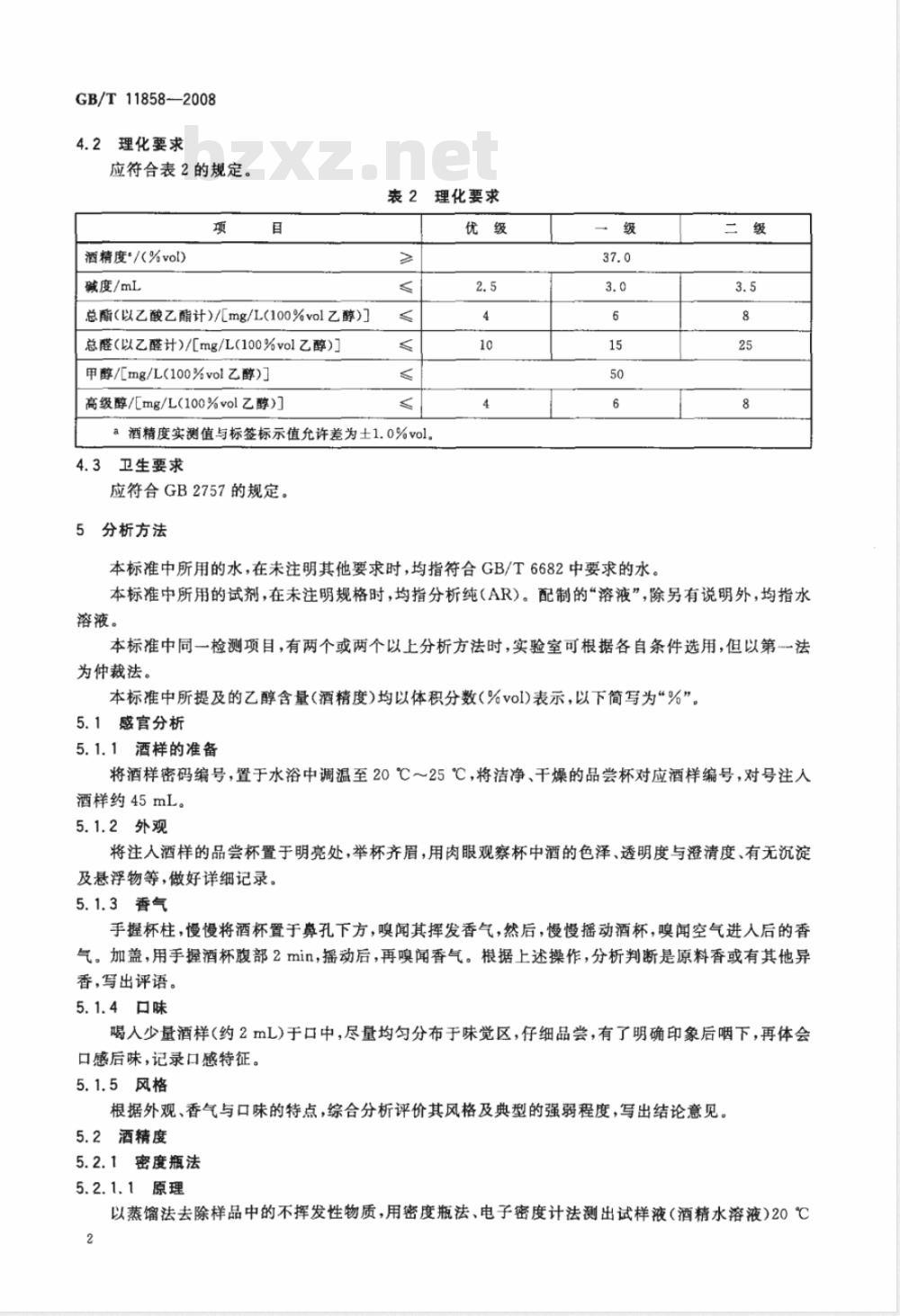 GB/T 11858-2008/XG1-2009 《伏特加（俄得克）》国家标准第1号修改单