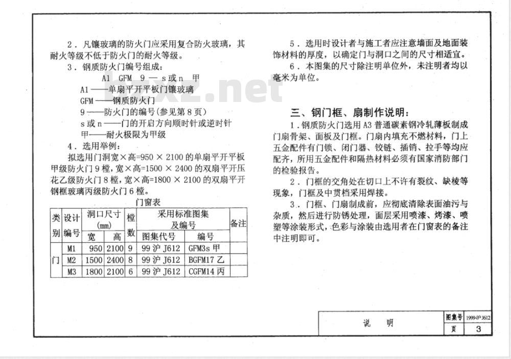 DBJT 08-1987-1999 钢质防火门 DBJT 08-1987-1999 钢质防火门