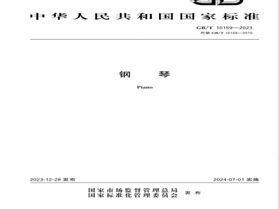 GB/T 10159-2023钢琴 