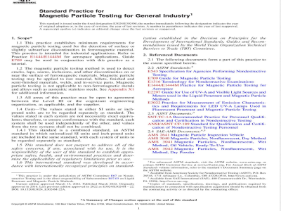 ASTM E3024 E3024M-22a Standard Practice for Magnetic Particle Testing for General Industry