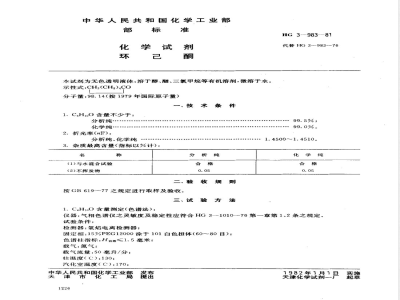 HG 3-1395-1981 化学试剂 高氯酸钾