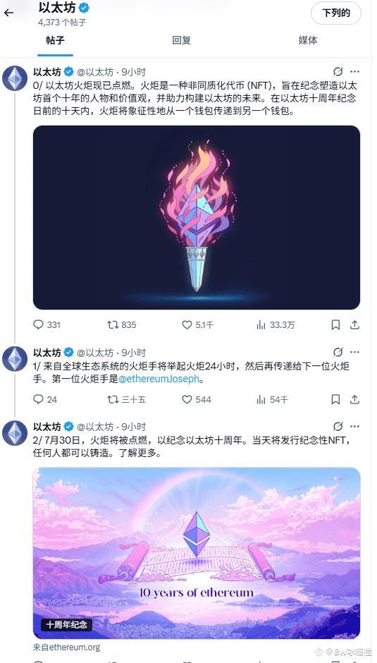 ETH 纪念 NFT The Torch ETH 纪念 NFT The Torch