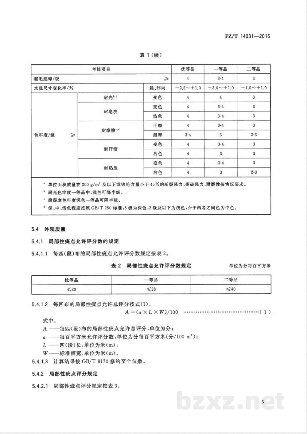 FZ/T 14031-2016锦棉混纺印染布  FZ/T 14031-2016锦棉混纺印染布