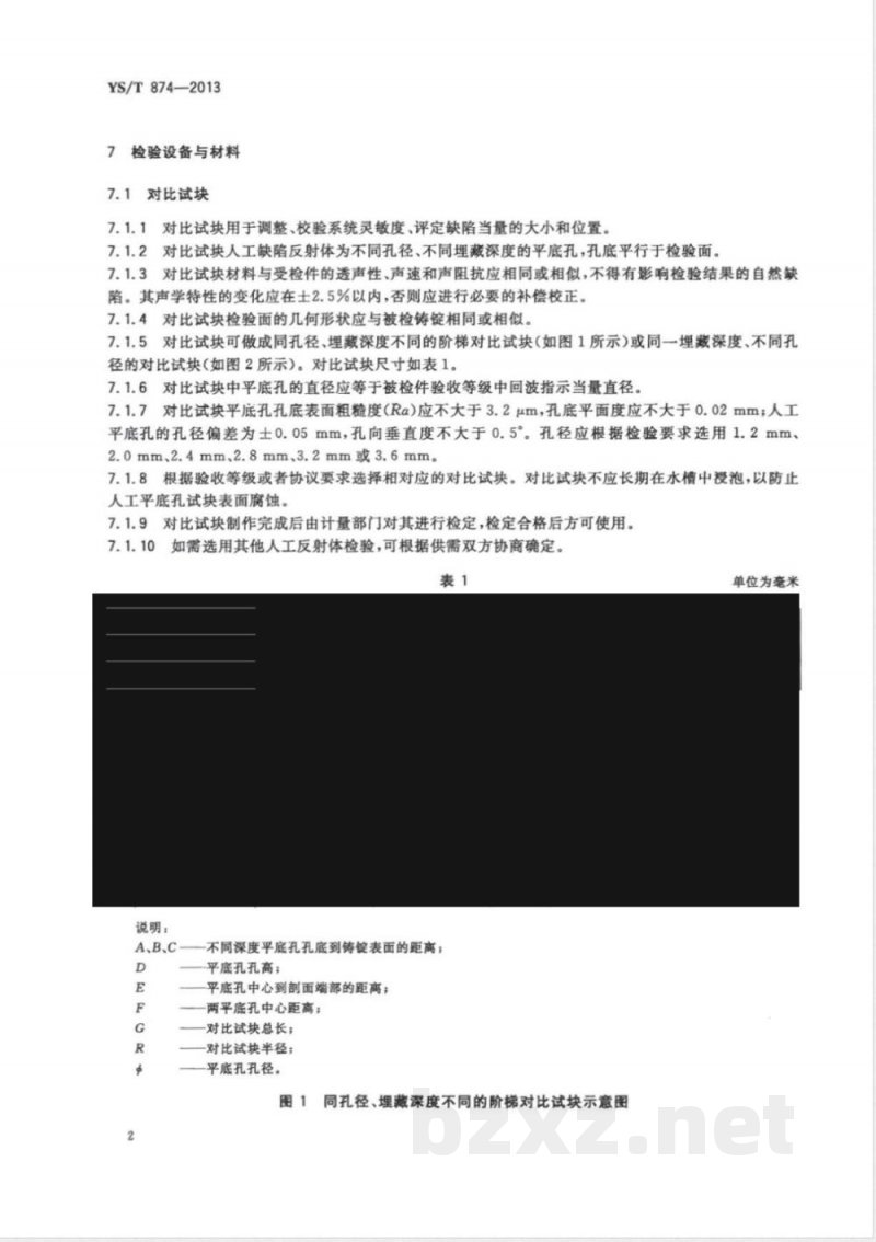 YS/T 874-2013水浸变形铝合金圆铸锭超声波检验方法  YS/T 874-2013水浸变形铝合金圆铸锭超声波检验方法