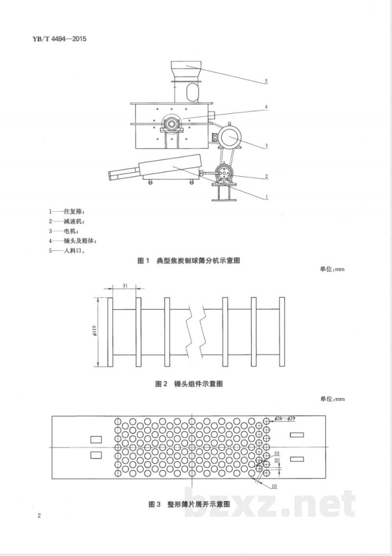 YB/T 4494-2015焦炭反应性及反应后强度机械制样技术规范 YB/T 4494-2015焦炭反应性及反应后强度机械制样技术规范