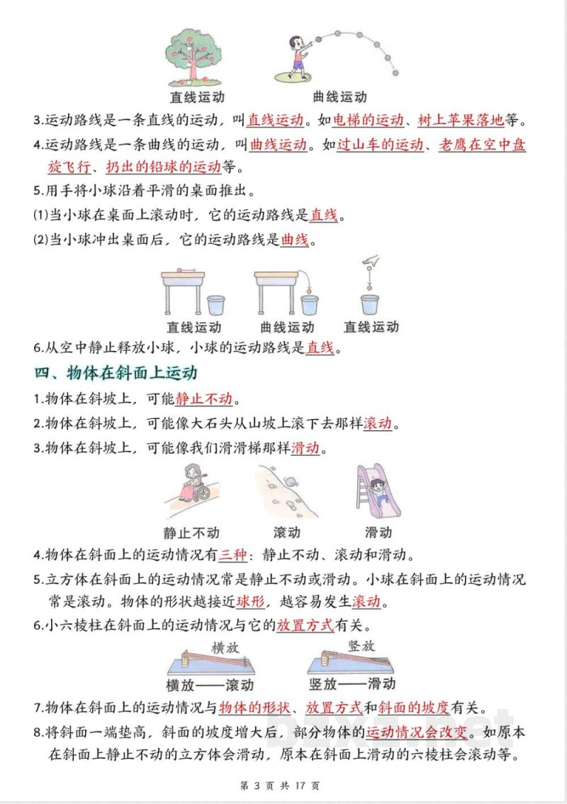 2025年新教科版三年级下册科学全册知识点