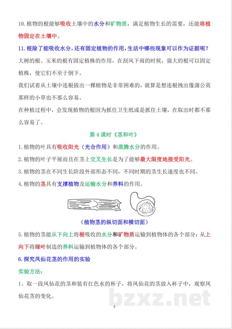 2025年新改版教科版科学四年级下册全册知识点（重点版）